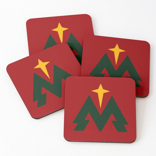 Item preview, Retro Minnesota Hockey Logo Sticker designed and sold by RetroSportRevue.