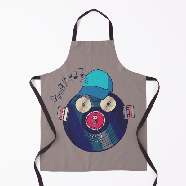 Item preview, Never Forget Music Vinyl Smiley design designed and sold by t1n3333.