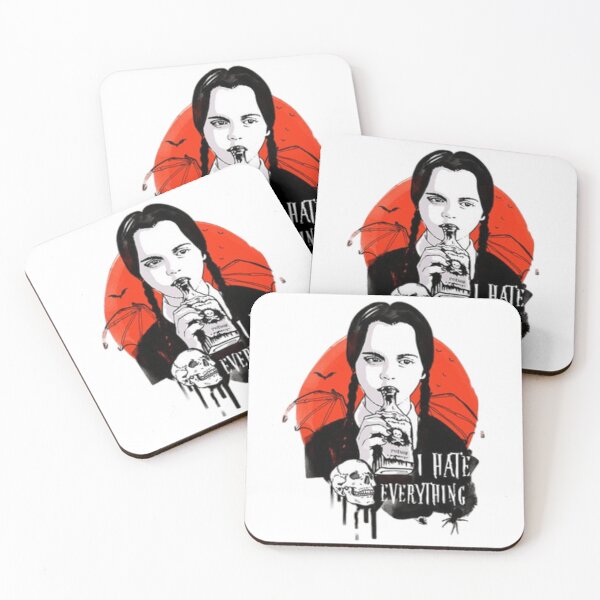 Item preview, Wednesday addams ( I hate everything ) designed and sold by Vehiclestore.