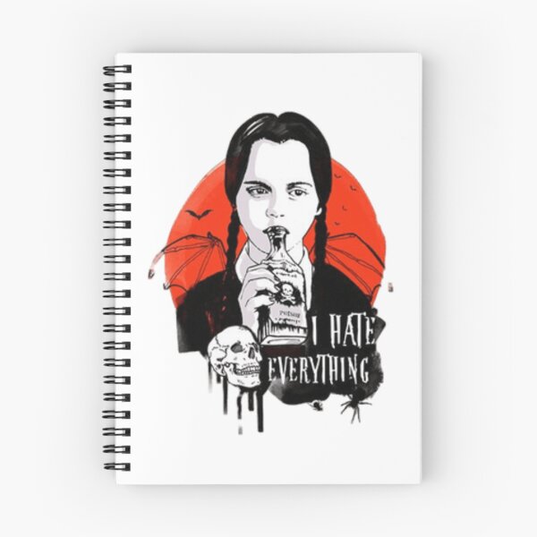 Item preview, Wednesday addams ( I hate everything ) designed and sold by Vehiclestore.