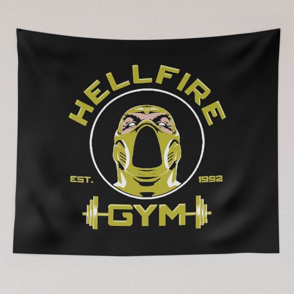 Item preview, Hellfire Gym - Tshirt designed and sold by KonoMasanori.