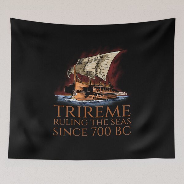 Item preview, Trireme - Ruling The Seas Since 700 BC - Ancient Greek Maritime History designed and sold by Styrman.