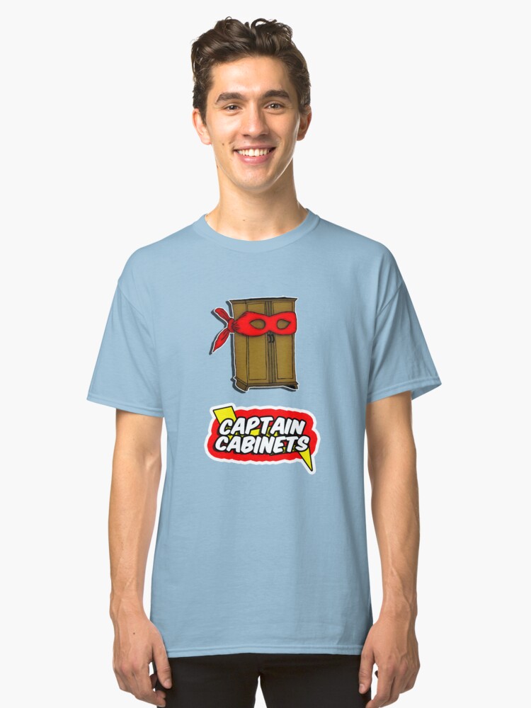 Alternate view of Captain Cabinets Classic T-Shirt