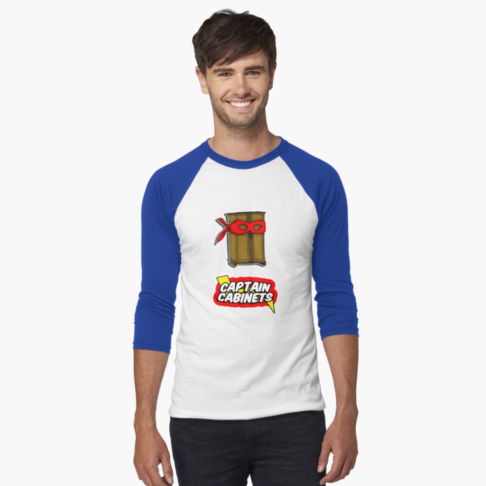 Item preview, Baseball ¾ Sleeve T-Shirt designed and sold by brianftang.