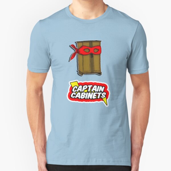 Captain Cabinets Slim Fit T-Shirt