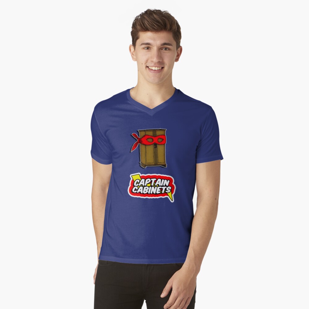 Item preview, V-Neck T-Shirt designed and sold by brianftang.