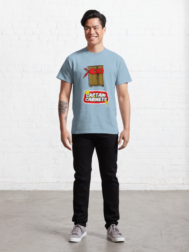 Alternate view of Captain Cabinets Classic T-Shirt