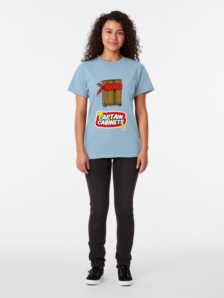 Alternate view of Captain Cabinets Classic T-Shirt