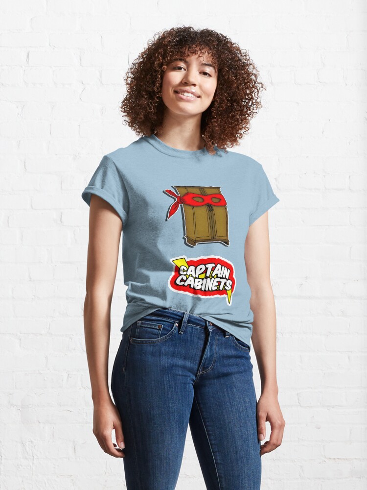 Alternate view of Captain Cabinets Classic T-Shirt