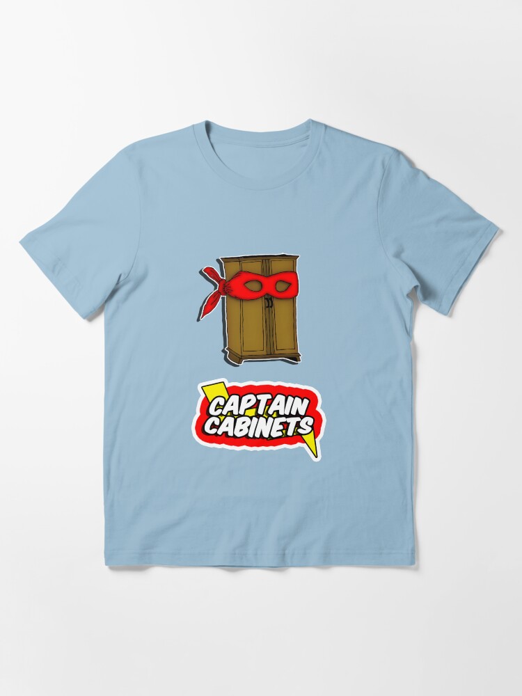 Alternate view of Captain Cabinets Essential T-Shirt