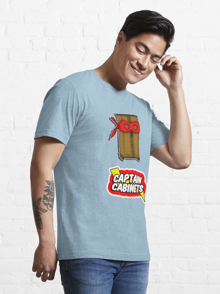 Alternate view of Captain Cabinets Essential T-Shirt