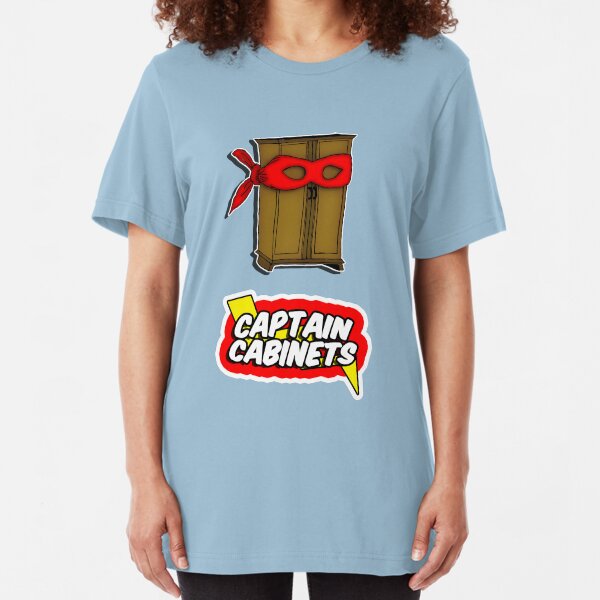 Captain Cabinets Slim Fit T-Shirt