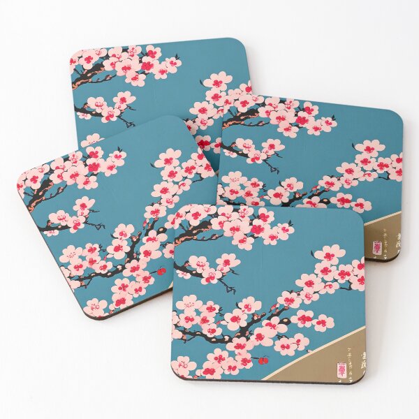 Item preview, Cherry blossom Japanese style painting vintage ukiyo-e designed and sold by DJsworld.