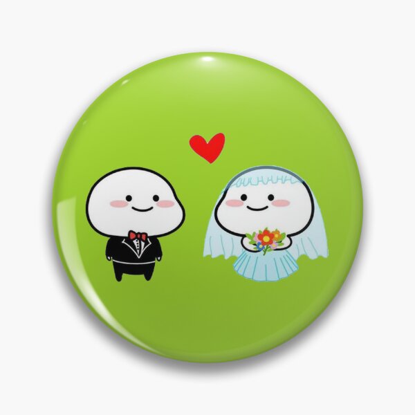 Item preview, Couple Pentol Lover Wedding Celebration Groom and Bride designed and sold by malconerh.