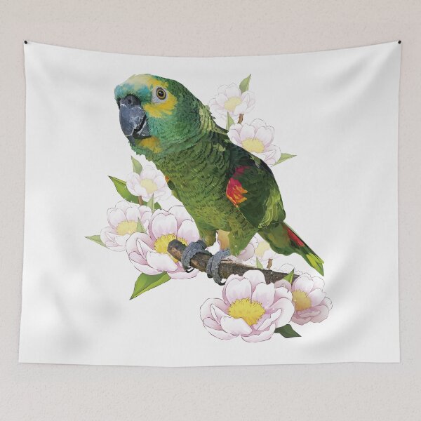 Item preview, The blue-fronted amazon designed and sold by obscurite.