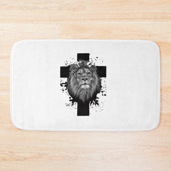 Item preview, Lion Face and the Cross designed and sold by Rowena Jones.