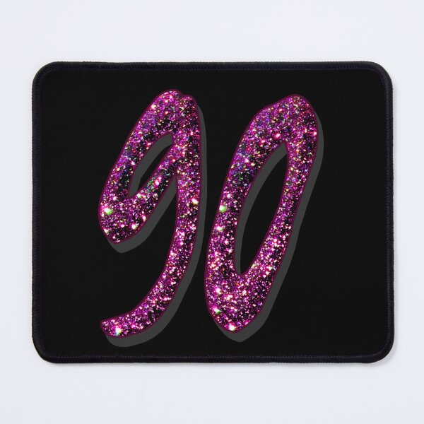 Item preview, 90 purple glitter numbers designed and sold by GlamourChick.