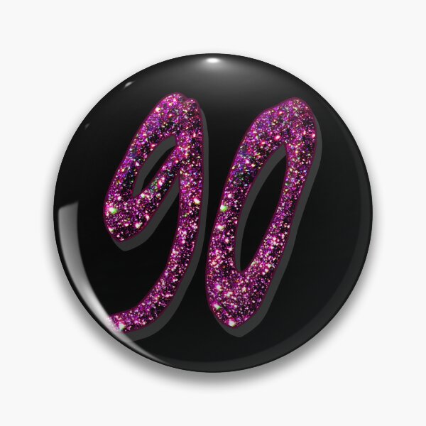 Item preview, 90 purple glitter numbers designed and sold by GlamourChick.