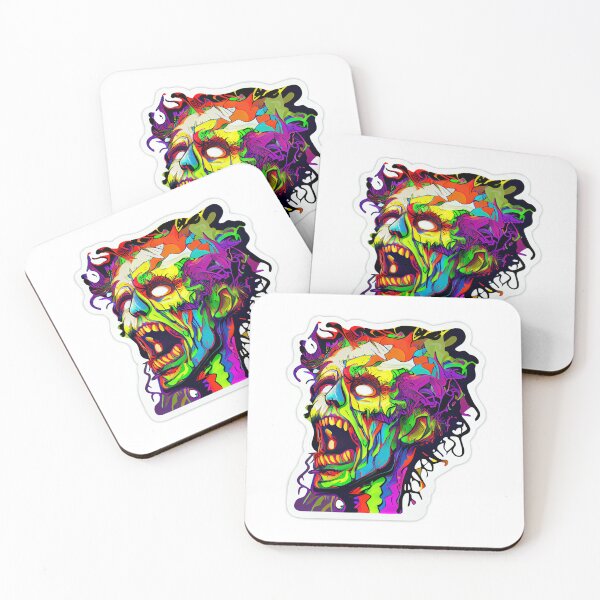Item preview, Colorful Zombie designed and sold by LilBrainStorm.