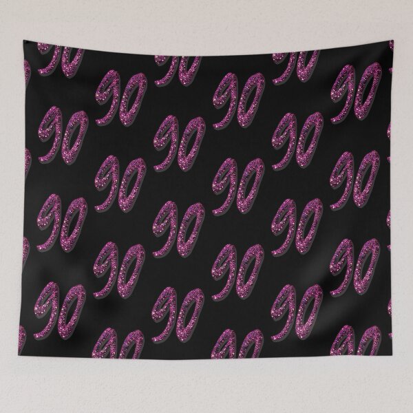 Item preview, 90 purple glitter numbers designed and sold by GlamourChick.