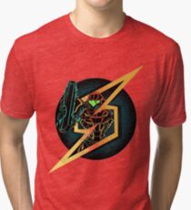 Samus Aran Tri-blend T-Shirt
