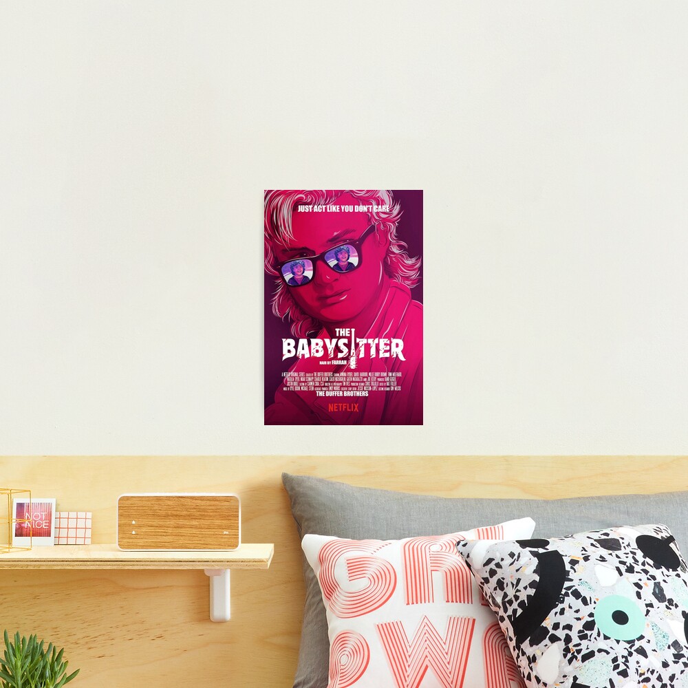 STRANGER THINGS / STEVE & DUSTIN/ THE BABY SITTER Photographic Print