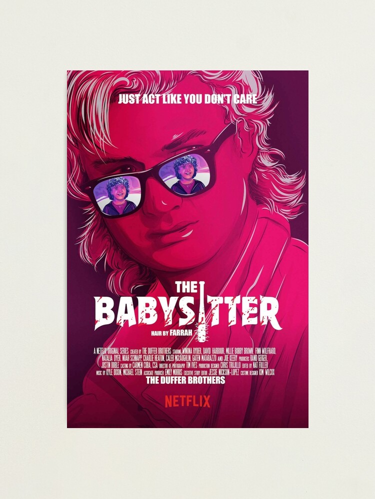 Alternate view of STRANGER THINGS / STEVE & DUSTIN/ THE BABY SITTER Photographic Print