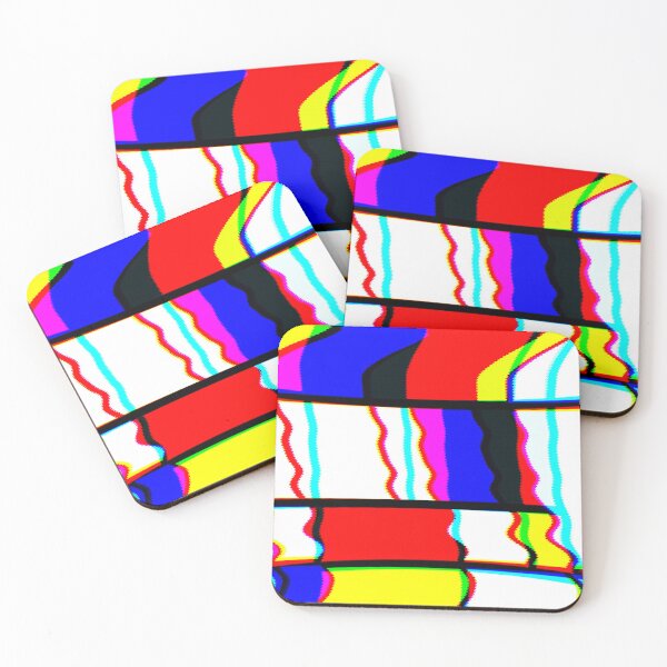 Item preview, Mondrian Glitch designed and sold by Go Logo Designs.