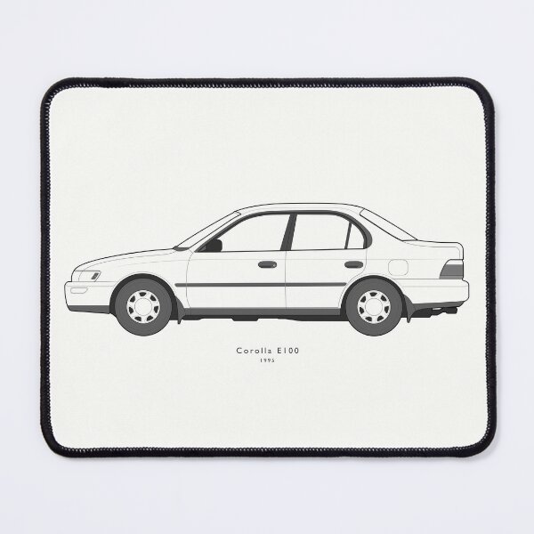 Item preview, Corolla E100 (black on white) designed and sold by anuaramir.