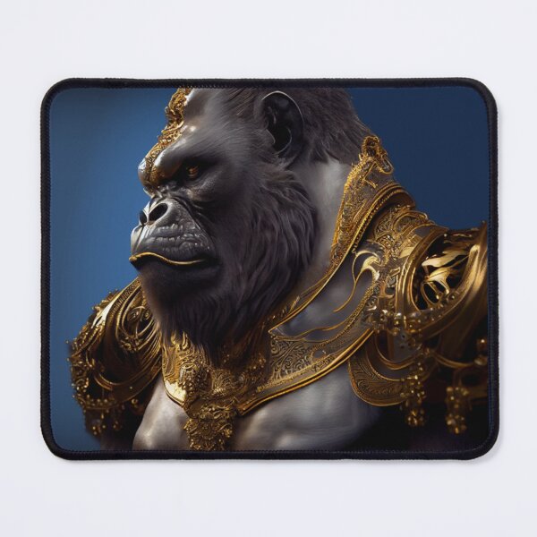 Item preview, 'Gorilla Soldier' - (Primal Warfare Series) #3 Portrait Of A Gorilla Warrior  designed and sold by NewDesignPrints.
