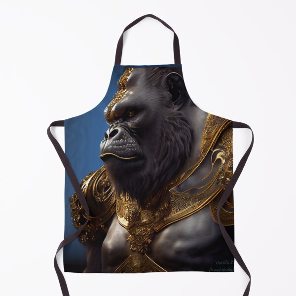 Item preview, 'Gorilla Soldier' - (Primal Warfare Series) #3 Portrait Of A Gorilla Warrior designed and sold by NewDesignPrints.