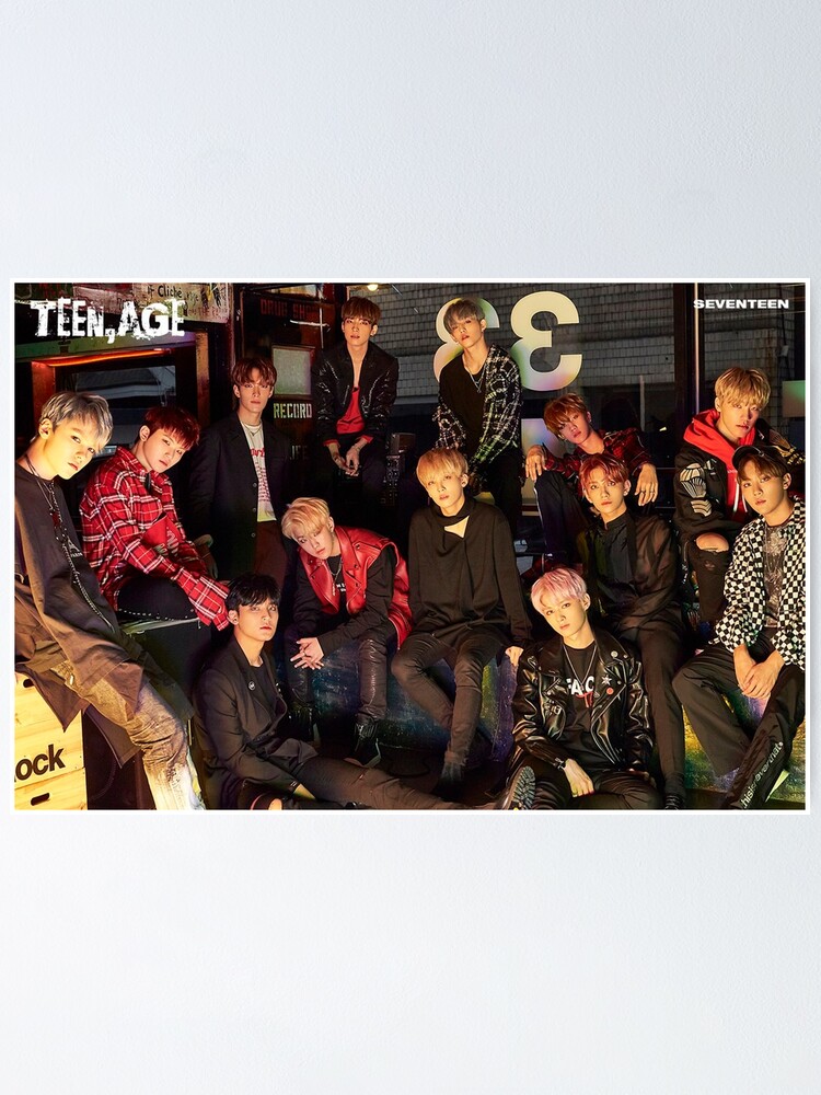 SEVENTEEN ポスター SEVENTEEN TEEN AGE