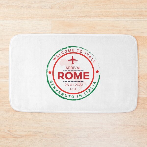 Item preview, Rome Italy Passport Stamp Travel designed and sold by Supra Designs.