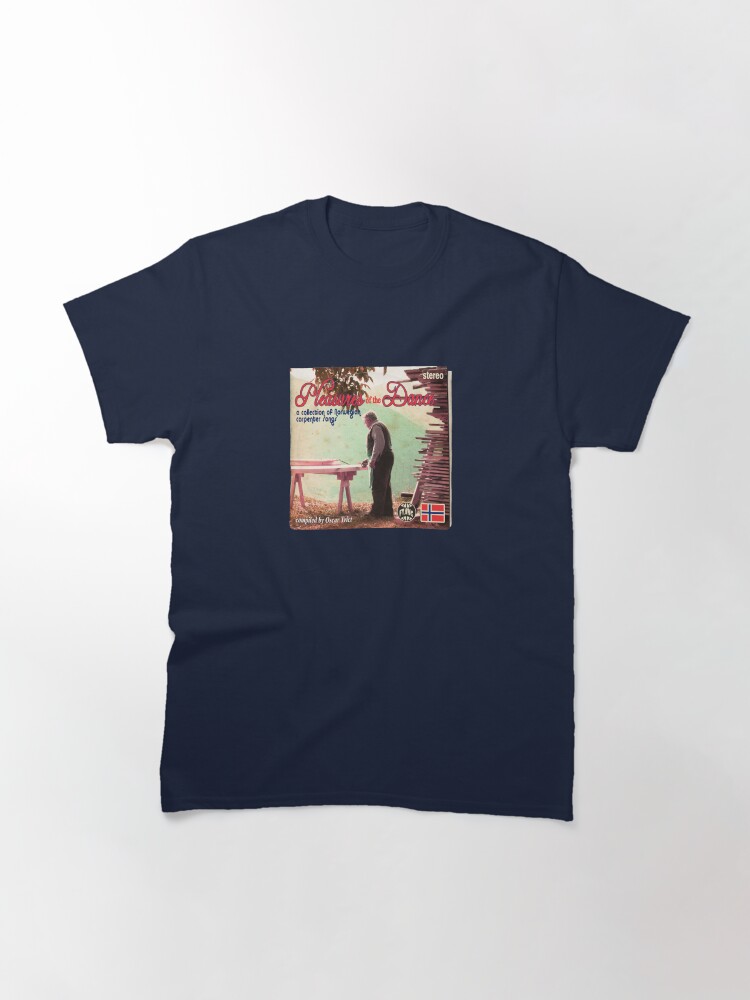 Thumbnail 3 of 7, Classic T-Shirt, Pleasures of the Dance: a collection of Norwegian Carpenter Songs designed and sold by brianftang.