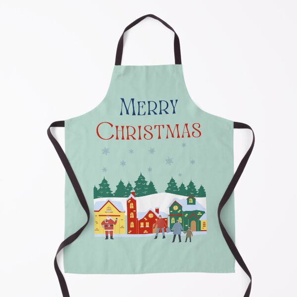 Aperçu de l'œuvre Joyeux Noël scène d'hiver créée et vendue par DigitalMagShop.