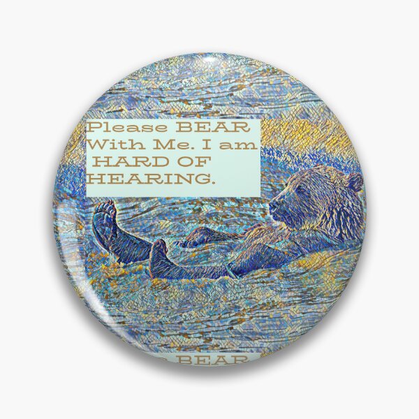 Item preview, Please bear with me I am hard of hearing designed and sold by CristalleLisa.