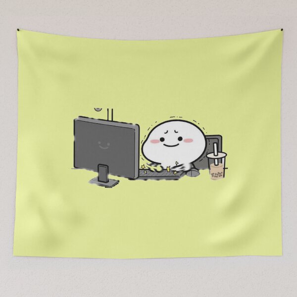 Item preview, Quby Pentol Try Hard At Work designed and sold by malconerh.