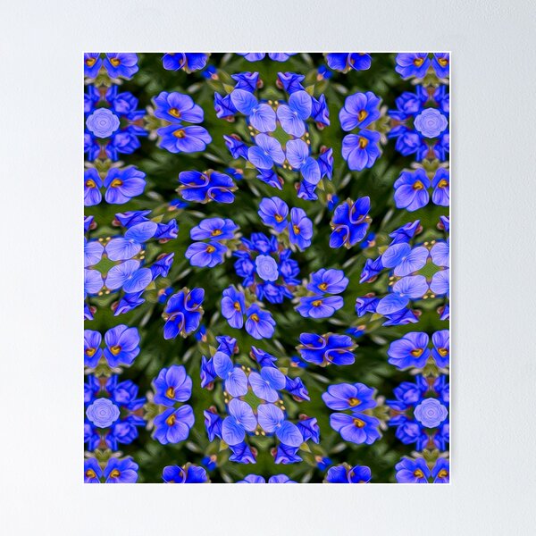 Item preview, Blue Veronica Pattern designed and sold by Patternflower.