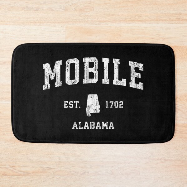 Item preview, Mobile Alabama AL Vintage Athletic Sports Design designed and sold by JackSadowski.