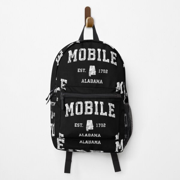 Item preview, Mobile Alabama AL Vintage Athletic Sports Design designed and sold by JackSadowski.