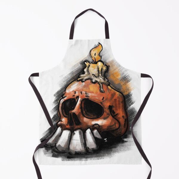 Item preview, skull candle digital painting designed and sold by jishnusnair.