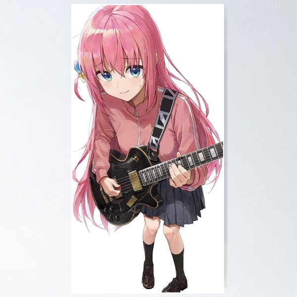 Item preview, Hitori et la guitare noire designed and sold by elmersmith651.