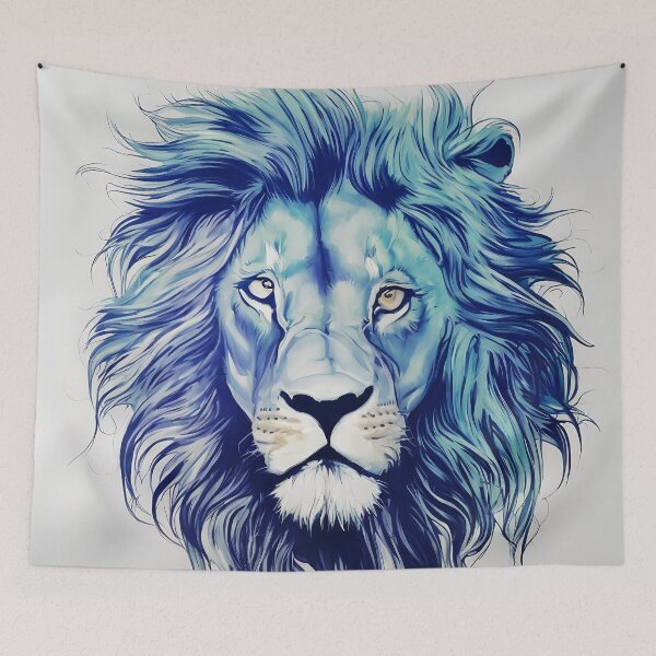 Item preview, Painted Lion designed and sold by DrawItOnce.