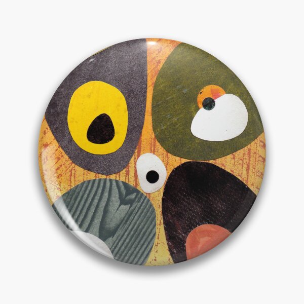 Item preview, Orange mid century style abstract illustration citrus colors  designed and sold by bearoberts.