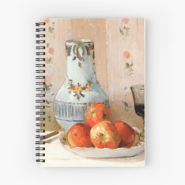 Item preview, Still Life with Apples and Pitcher - Camille Pisarro Art Prints designed and sold by TheSoulOfArt.