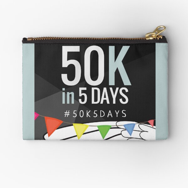#50K5DAYS Zipper Pouch