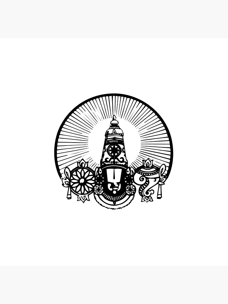 Buy Tirupati Balaji Tilak Sign Lord Venkateswara Tilak Tirumala Tirupati  Devasthanams Sacred Symbols Online in India - Etsy