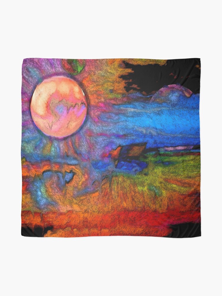 Alternate view of A moment of conception Scarf