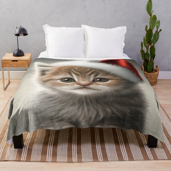 Item preview, Cute Christmas Kitten designed and sold by designmetaspace.