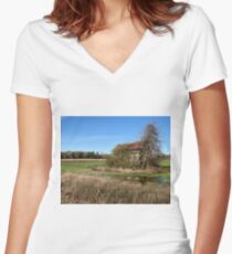 Summer Rental - Holly Hill, SC Women's Fitted V-Neck T-Shirt